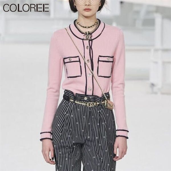 korean fashion pink cardigan womens spring autumn casual o-neck long sleeve knitted sweater mujer elegant chic 210918, White;black
korean fashion pink cardigan womens spring autumn casual o-neck long sleeve knitted sweater mujer elegant chic 210918, White;black