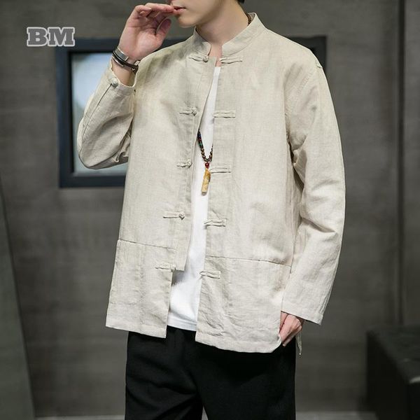 ethnic clothing spring autumn chinese style linen cotton shirt tai chi long sleeve jacket men harajuku plus size casual coat, Red
ethnic clothing spring autumn chinese style linen cotton shirt tai chi long sleeve jacket men harajuku plus size casual coat, Red