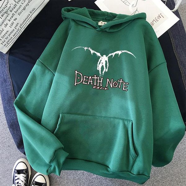 men's hoodies & sweatshirts autumn winter death note hoodie horror anime print student hip hop streetwear hoody pullover, Black
men's hoodies & sweatshirts autumn winter death note hoodie horror anime print student hip hop streetwear hoody pullover, Black