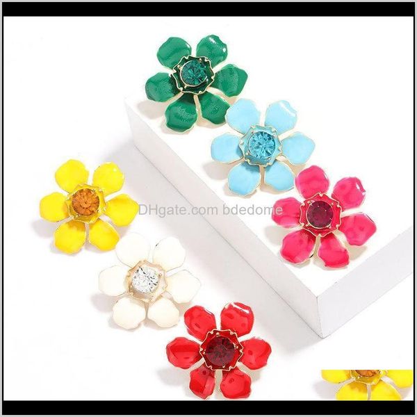 drop delivery 2021 find me color enamel alloy flower stud women cute rhinestone earrings summer fashion jewelry aessories 561vo, Golden;silver
drop delivery 2021 find me color enamel alloy flower stud women cute rhinestone earrings summer fashion jewelry aessories 561vo, Golden;silver