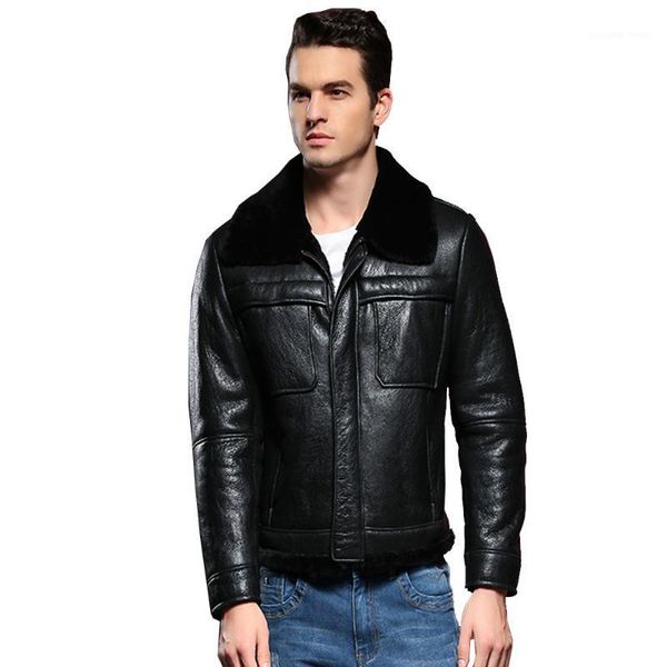 real men quality sheepskin fur coat genuine leather male formal red shearling clothing jacket outwear men's & faux, Black
real men quality sheepskin fur coat genuine leather male formal red shearling clothing jacket outwear men's & faux, Black