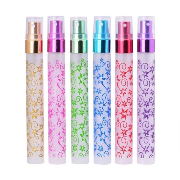 storage bottles & jars 6pcs 10ml perfume atomizer travel frosted print glass empty aromatic fragrance mist spray refillable atomizers
storage bottles & jars 6pcs 10ml perfume atomizer travel frosted print glass empty aromatic fragrance mist spray refillable atomizers