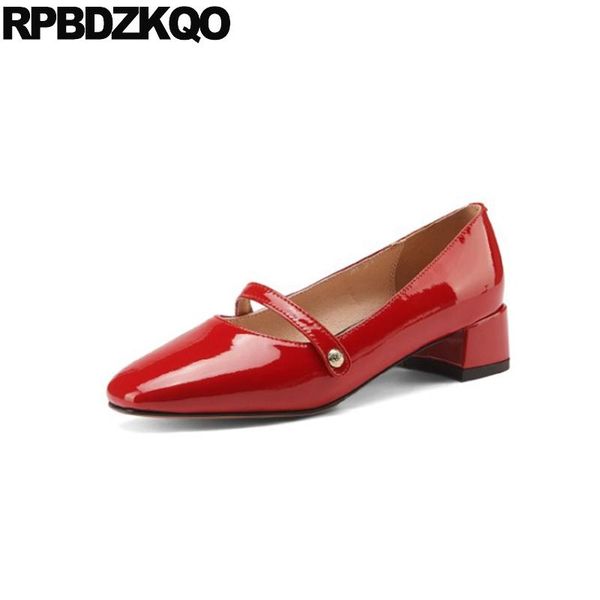 dress shoes ladies low heels chunky 11 43 pumps bridesmaid mary jane prom plus size red patent leather square toe strap girls 42, Black
dress shoes ladies low heels chunky 11 43 pumps bridesmaid mary jane prom plus size red patent leather square toe strap girls 42, Black