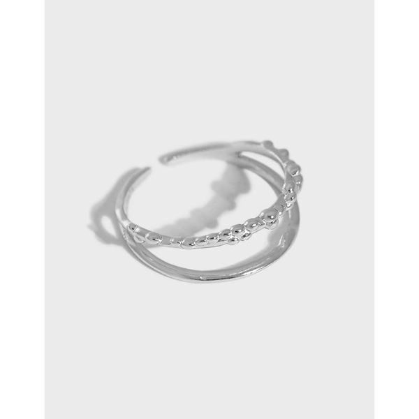 sterling silver double layer rings for women jewelry, elegant 925 ring female friend gift finger accessories cluster, Golden;silver
sterling silver double layer rings for women jewelry, elegant 925 ring female friend gift finger accessories cluster, Golden;silver