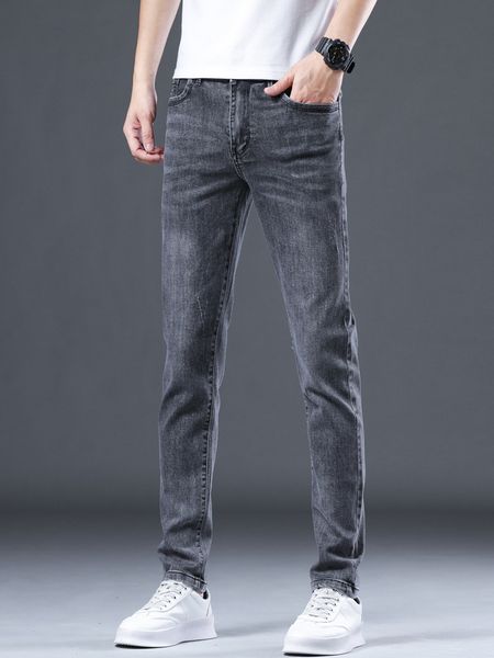 jean fashion jeans men's summer thin 2021 korean stretch slim fit small feet black gray casual long pants, Blue
jean fashion jeans men's summer thin 2021 korean stretch slim fit small feet black gray casual long pants, Blue