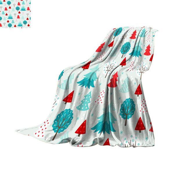 Christmas Plush Blanket Throws, Christmas Pattern with Vibrant Colored Forest Trees and Snowflakes Vintage Artwork Fluffy Throw
Christmas Plush Blanket Throws, Christmas Pattern with Vibrant Colored Forest Trees and Snowflakes Vintage Artwork Fluffy Throw