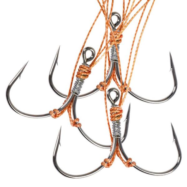 multihooks high strength carbon steel tied up barbed hooks carp fishing pesca bait lure hook stream sea tackles
multihooks high strength carbon steel tied up barbed hooks carp fishing pesca bait lure hook stream sea tackles