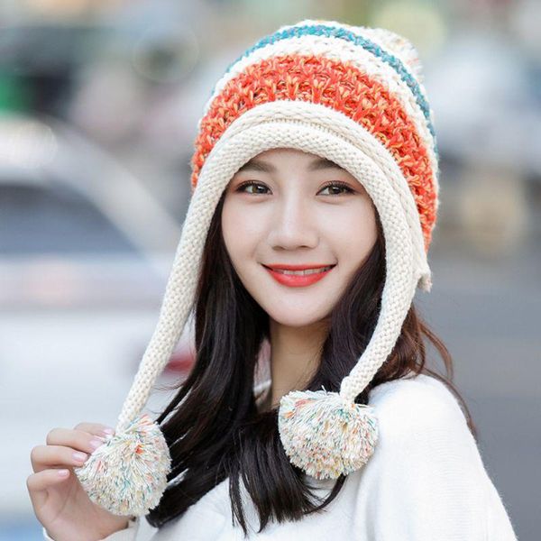 women winter knitted beanie hat cold weather warm skullies cute casual girls cap 03 beanie/skull caps, Blue;gray
women winter knitted beanie hat cold weather warm skullies cute casual girls cap 03 beanie/skull caps, Blue;gray