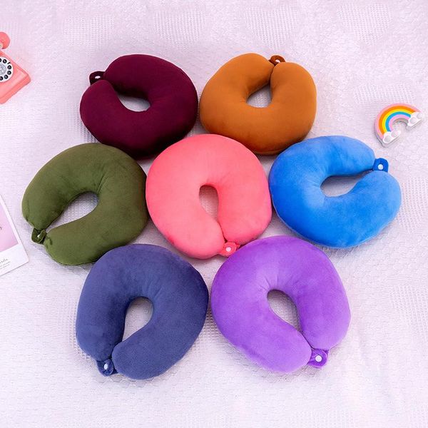 pillow u shaped with button slow rebound memory foam neck soft plush support headrest office solid color nap
pillow u shaped with button slow rebound memory foam neck soft plush support headrest office solid color nap