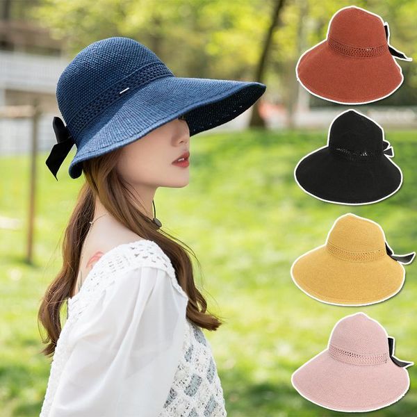 wide brim hats women summer visors hat foldable sun large beach straw chapeau femme uv protection caps, Blue;gray
wide brim hats women summer visors hat foldable sun large beach straw chapeau femme uv protection caps, Blue;gray