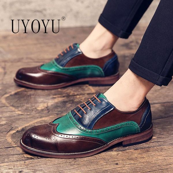 patent leather 38~48 brogue italy men's business classic modern formal oxford wingtip lace up dress shoes, Black
patent leather 38~48 brogue italy men's business classic modern formal oxford wingtip lace up dress shoes, Black