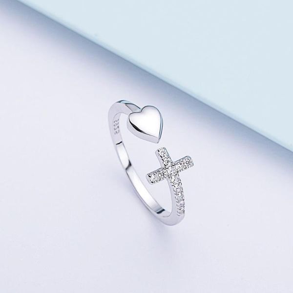 wedding rings christian jewelry love heart cross ring female heart-shaped simple tanabata for women engagement, Slivery;golden
wedding rings christian jewelry love heart cross ring female heart-shaped simple tanabata for women engagement, Slivery;golden