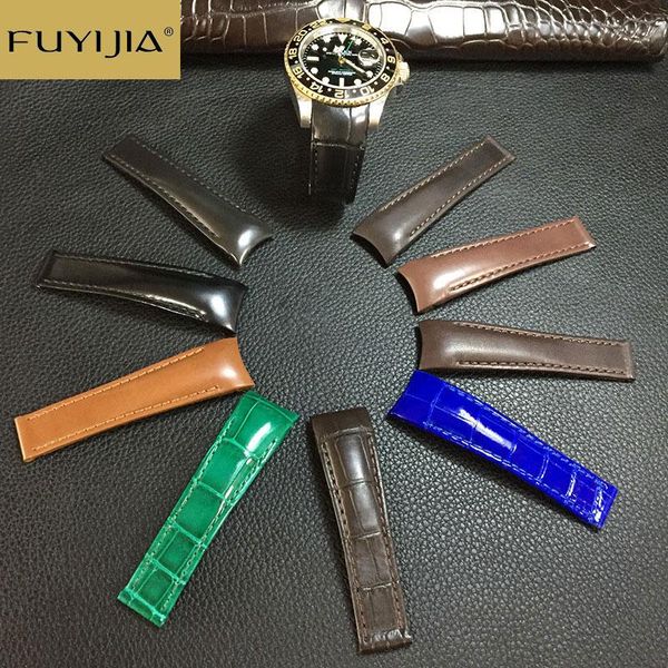 watch bands fuyijia custom 20mm alligator strap crocodile watchbands cordovan band brand genuine leather belt waterproof, Black;brown
watch bands fuyijia custom 20mm alligator strap crocodile watchbands cordovan band brand genuine leather belt waterproof, Black;brown