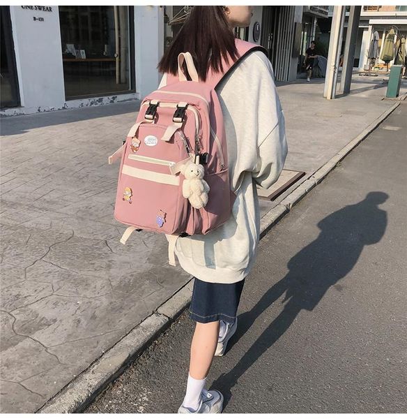backpack s3711 - leisure multi-function trend solid color large capacity
backpack s3711 - leisure multi-function trend solid color large capacity