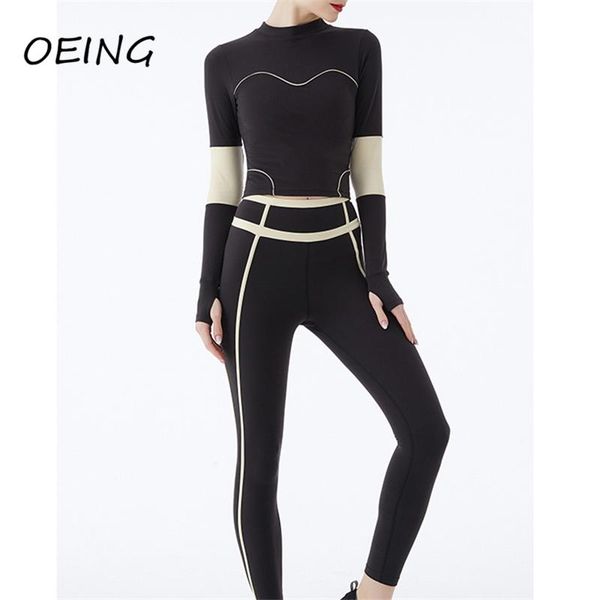 yoga outfit entgoing workout clothes women stripe set running seamless leggings long sleeve sets
yoga outfit entgoing workout clothes women stripe set running seamless leggings long sleeve sets