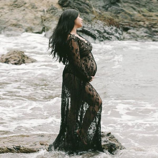 pography props maternity clothing gown lace maxi dresses fancy shooting po women v-neck pregnant, White
pography props maternity clothing gown lace maxi dresses fancy shooting po women v-neck pregnant, White