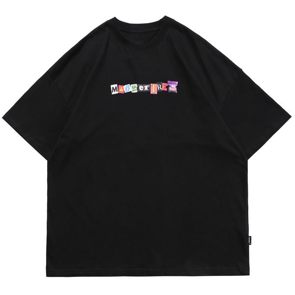 men's t-shirts aolamegs t-shirt men melted colorful heart cute letter print oversized tee summer casual couple hip hop harajuku street, White;black
men's t-shirts aolamegs t-shirt men melted colorful heart cute letter print oversized tee summer casual couple hip hop harajuku street, White;black