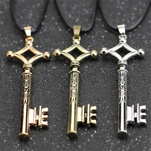 pendant necklaces attack on titan necklace eren key shingeki no kyojin fashion vintage retro anime jewelry for men cosplay wholesale, Silver
pendant necklaces attack on titan necklace eren key shingeki no kyojin fashion vintage retro anime jewelry for men cosplay wholesale, Silver