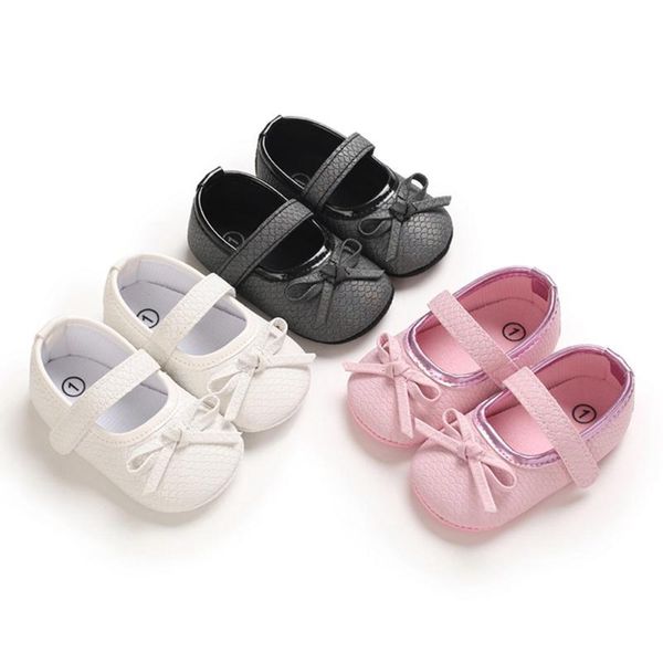 first walkers baby girls shoes bow pu princess non-slip soft bottom step front walker 0-18m·#1
first walkers baby girls shoes bow pu princess non-slip soft bottom step front walker 0-18m·#1