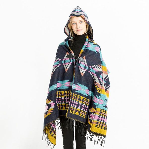 scarves 2021 national style hooded cape air conditioning shawl imitation cashmere travel scarf female autumn women fashion blanket, Blue;gray
scarves 2021 national style hooded cape air conditioning shawl imitation cashmere travel scarf female autumn women fashion blanket, Blue;gray