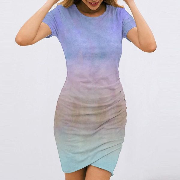 casual dresses for women 2021 women's fashion round neck short-sleeved gradient tie-dye color dress summer party, Black;gray
casual dresses for women 2021 women's fashion round neck short-sleeved gradient tie-dye color dress summer party, Black;gray