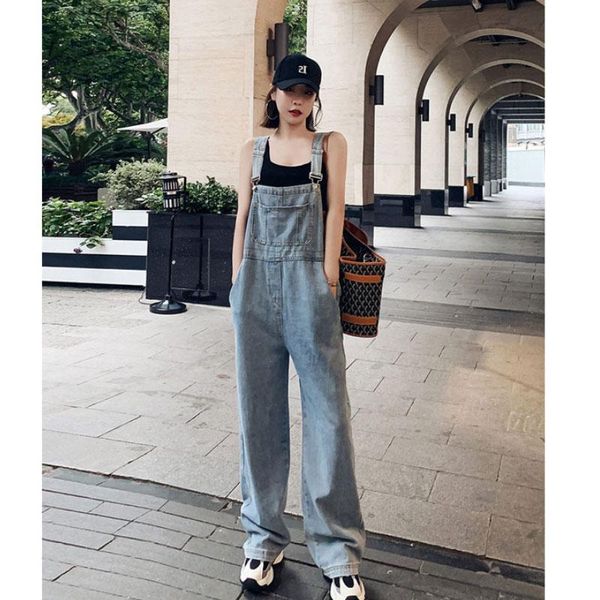 women's jumpsuits & rompers denim overalls women summer 2021 sagging wide-leg jeans loose mopping pants kawaii front pocket jumpsuit pl, Black;white
women's jumpsuits & rompers denim overalls women summer 2021 sagging wide-leg jeans loose mopping pants kawaii front pocket jumpsuit pl, Black;white