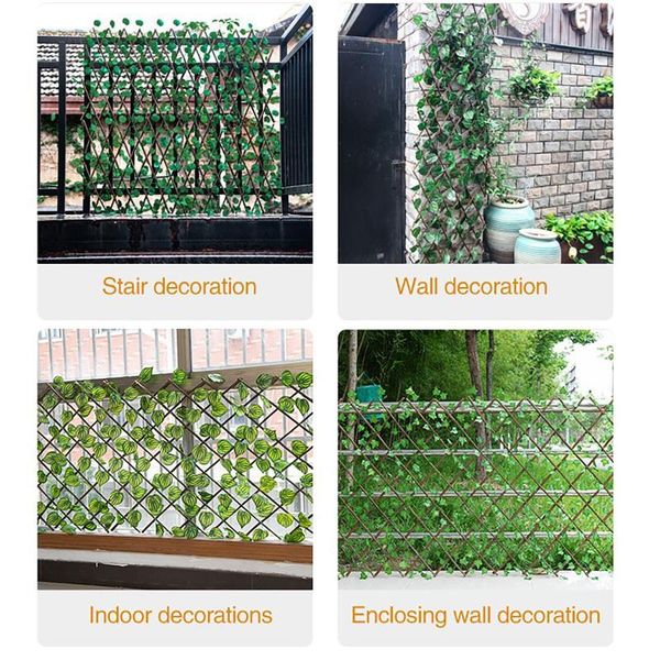 fencing, trellis & gates uv protected artificial ivy leaf fence net green dill fake plants balcony plant garden house decoration wall decor 
fencing, trellis & gates uv protected artificial ivy leaf fence net green dill fake plants balcony plant garden house decoration wall decor