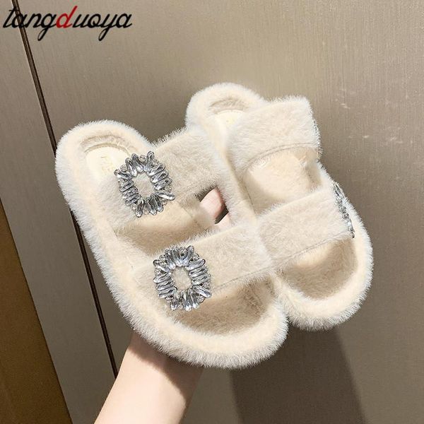 women winter house slippers fur crystal warm shoes woman slip on flats female fluffy furry slides home, Black
women winter house slippers fur crystal warm shoes woman slip on flats female fluffy furry slides home, Black