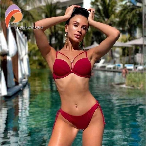 anadzhelia bandage push up bikini set solid swimwear women summer two piece swimsuit beach bathing suit ak5922-2 210714, White;black
anadzhelia bandage push up bikini set solid swimwear women summer two piece swimsuit beach bathing suit ak5922-2 210714, White;black