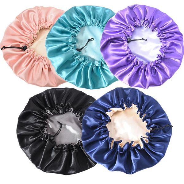 beanie/skull caps double layer waterproof hair cover protect bath cap shower for women reusable bathroom use shampoo, Blue;gray
beanie/skull caps double layer waterproof hair cover protect bath cap shower for women reusable bathroom use shampoo, Blue;gray