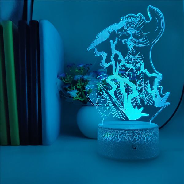desk lamp 3d led night light nightlight anime fans app control one piece trafalgar d. water law figure for child party decor gift
desk lamp 3d led night light nightlight anime fans app control one piece trafalgar d. water law figure for child party decor gift