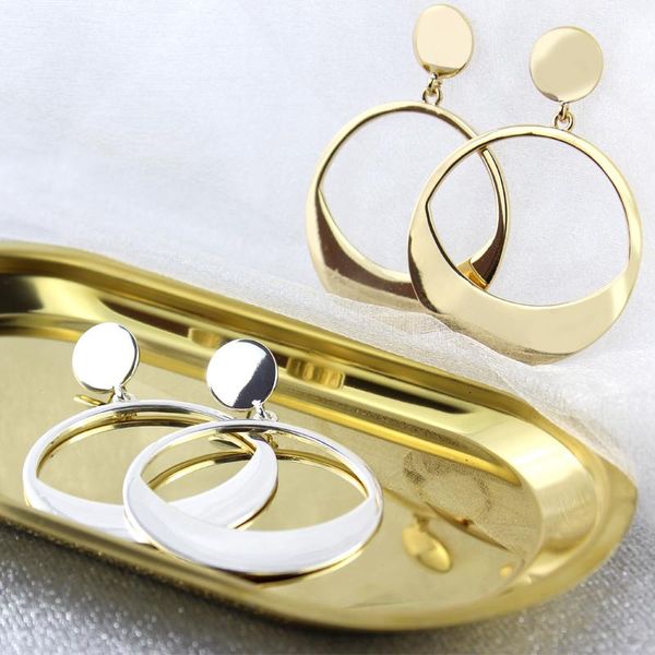 dangle & chandelier fashion hip hop alloy earrings shining surface round metal drop brincos jewelry accessory gift for women, Silver
dangle & chandelier fashion hip hop alloy earrings shining surface round metal drop brincos jewelry accessory gift for women, Silver