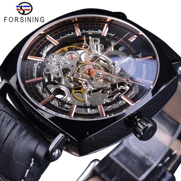 wristwatches forsining rose golden clock transparent flower movement case black genuine leather belt waterproof men's automatic wrist w, Slivery;brown
wristwatches forsining rose golden clock transparent flower movement case black genuine leather belt waterproof men's automatic wrist w, Slivery;brown