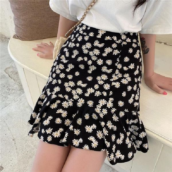 skirts skirt girl student korean version daisy with ruffle and floral high waist casual versatile a-line summer, Black
skirts skirt girl student korean version daisy with ruffle and floral high waist casual versatile a-line summer, Black