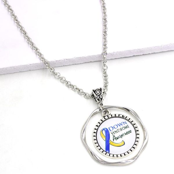 pendant necklaces arrival cancer awareness jewelry cabochon necklace blue and yellow ribbon down syndrome jewellery, Silver
pendant necklaces arrival cancer awareness jewelry cabochon necklace blue and yellow ribbon down syndrome jewellery, Silver