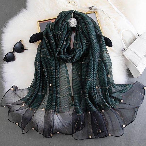 scarves fashion 2021 women silk wool scarf hijab foulard pashmina beach stoles bandana embroider lady long shawls and wraps headband, Blue;gray
scarves fashion 2021 women silk wool scarf hijab foulard pashmina beach stoles bandana embroider lady long shawls and wraps headband, Blue;gray