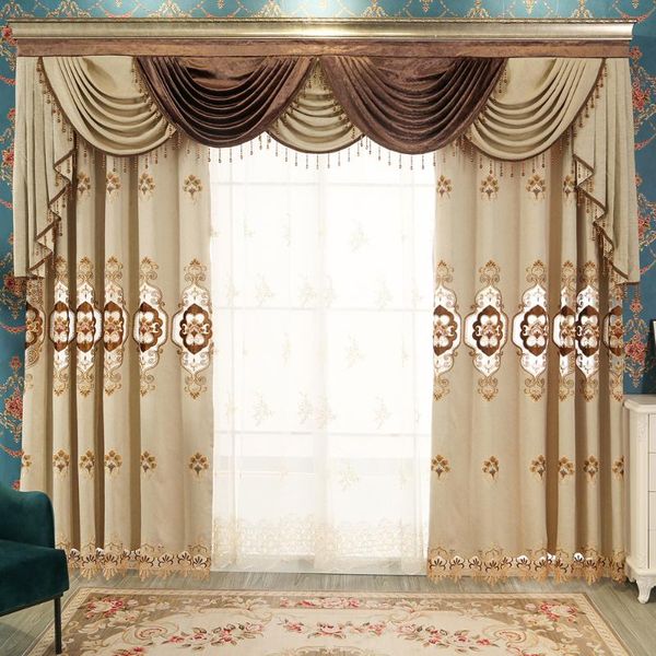 high-end atmospheric curtains for living room european-style curtain high shade shading(70%-90%) & drapes
high-end atmospheric curtains for living room european-style curtain high shade shading(70%-90%) & drapes