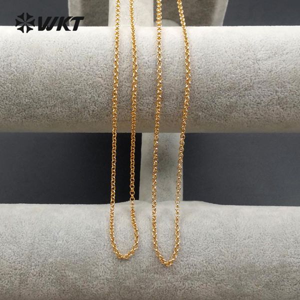 wt-n1064 wkt fashion brass roll chain in gold electroplated for necklace design findings charming chains, Silver
wt-n1064 wkt fashion brass roll chain in gold electroplated for necklace design findings charming chains, Silver