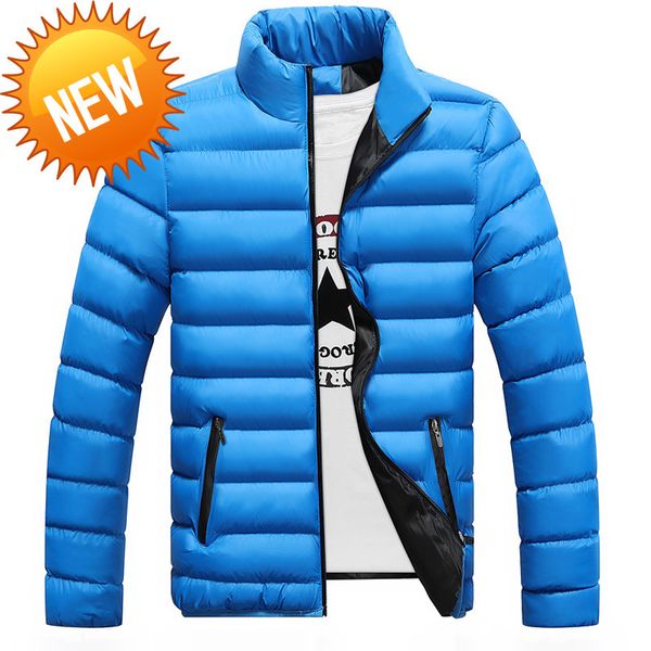 men's winter slim fit casual stand-collar long-sleeve cotton-padded clothes youth jacket, Black
men's winter slim fit casual stand-collar long-sleeve cotton-padded clothes youth jacket, Black