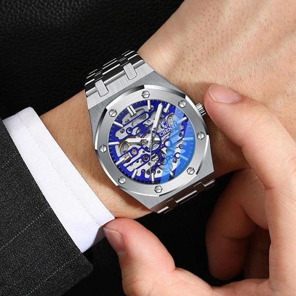 wristwatches fashion men mechanical watches big dial automatic stainless steel brand chenxi business dress wristwatch for male, Slivery;brown
wristwatches fashion men mechanical watches big dial automatic stainless steel brand chenxi business dress wristwatch for male, Slivery;brown