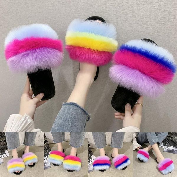 slippers summer fluffy faux fur shoes women furry slides outdoor sandals 2021 flip flops cute plush home, Black
slippers summer fluffy faux fur shoes women furry slides outdoor sandals 2021 flip flops cute plush home, Black