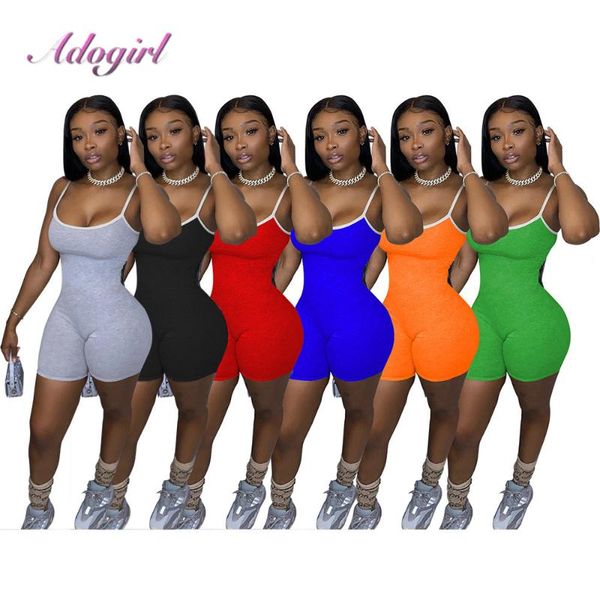 women summer fitness spaghetti backless sporty bodycon jumpsuit casual solid v neck outfit one piece playsuit overalls rompers women's, Black;white
women summer fitness spaghetti backless sporty bodycon jumpsuit casual solid v neck outfit one piece playsuit overalls rompers women's, Black;white