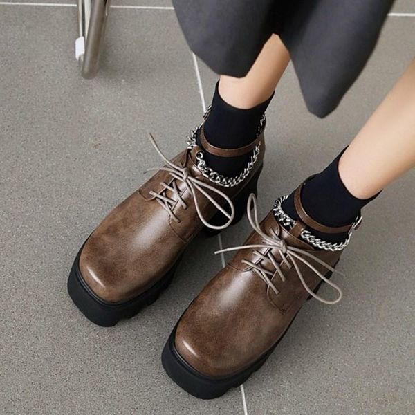boots winter concise fashion solid square toe chunky heel short booties for women customized big size 44 lace up ankle platform, Black
boots winter concise fashion solid square toe chunky heel short booties for women customized big size 44 lace up ankle platform, Black