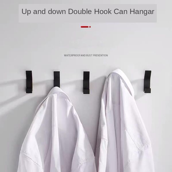 double hook black white towel for bathroom clothes bedroom robe coat livingroom kitchen accessories hooks & rails
double hook black white towel for bathroom clothes bedroom robe coat livingroom kitchen accessories hooks & rails