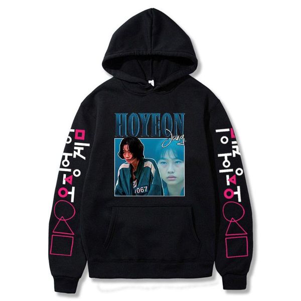 women's hoodies & sweatshirts jung hoyeon 067 korean squid game graphic women men harajuku streetwear casual pullover tracksuit, Black
women's hoodies & sweatshirts jung hoyeon 067 korean squid game graphic women men harajuku streetwear casual pullover tracksuit, Black