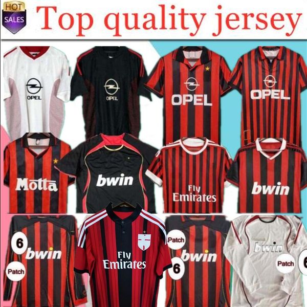2006 2007 milan soccer jersey 90 91 retro shirts home away 96 97 gullit 02 03 04 maldini van basten football ronaldo kaka inzaghi 09 10 shev, Black
2006 2007 milan soccer jersey 90 91 retro shirts home away 96 97 gullit 02 03 04 maldini van basten football ronaldo kaka inzaghi 09 10 shev, Black