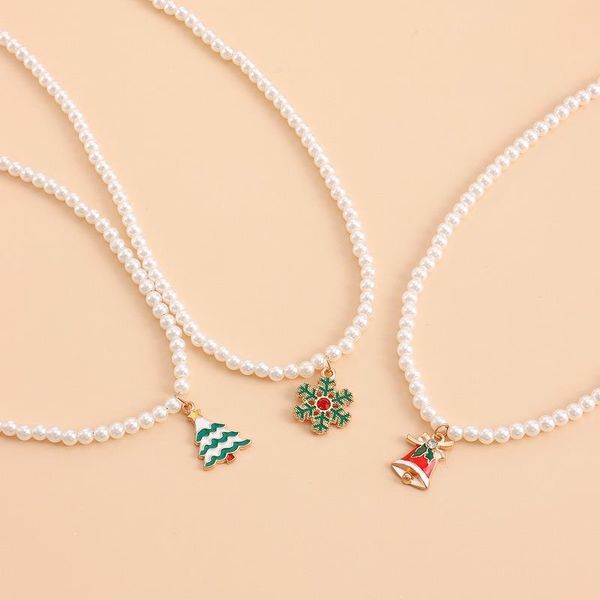 pendant necklaces necklace women christmas woman artificial pearl chain charms girls jewelry gold color trendy metal halskette, Silver
pendant necklaces necklace women christmas woman artificial pearl chain charms girls jewelry gold color trendy metal halskette, Silver