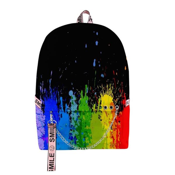 backpack lgbt schoolbag men/women shoulder travel bag print hip hop teenage girls school back accessories
backpack lgbt schoolbag men/women shoulder travel bag print hip hop teenage girls school back accessories
