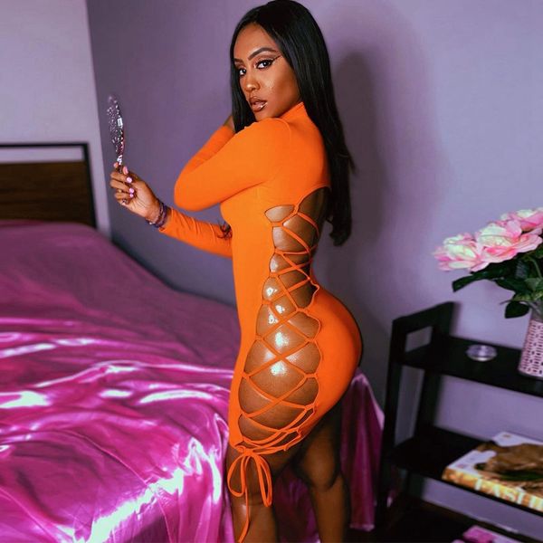 back hollow out short party dress women autumn long sleeve lace up tight open back bodycon dress night club bandage dress, Black;white
back hollow out short party dress women autumn long sleeve lace up tight open back bodycon dress night club bandage dress, Black;white