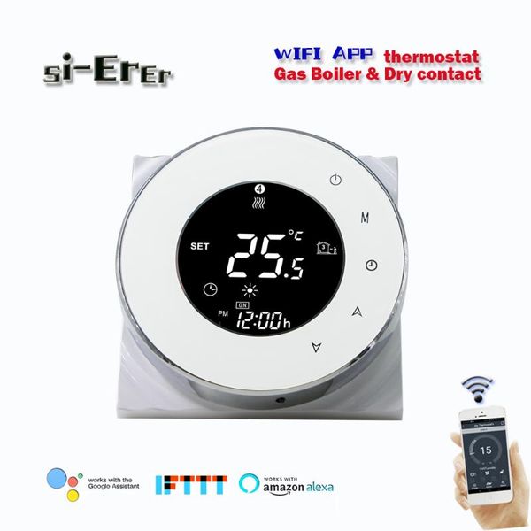 smart home control wifi thermostat temperature controller gas boiler works with alexa google
smart home control wifi thermostat temperature controller gas boiler works with alexa google